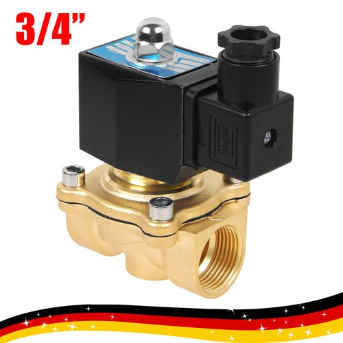 Magnetventil messing ac - magnetventil, 3/4"