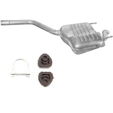 Endschalldämpfer für Mercedes C180-200 W202 1.8 2.0D Auspuff mit e+ Zubehör