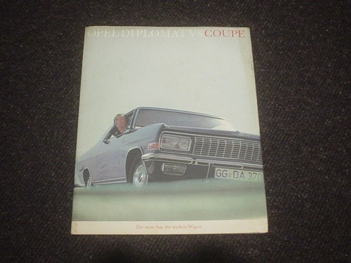 Opel diplomat coupe - diplomat,