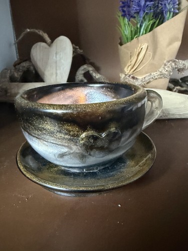 Teelichthalter kaffeetasse - teelichthalter,