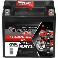 BlackMax YTX20L-BS