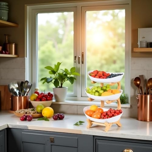 Obst etagere stöckige - obst, 3