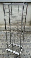 Hupfer Transportwagen für GN Schalen für 1/1 GN aus Edelstahl 46x61x185cm