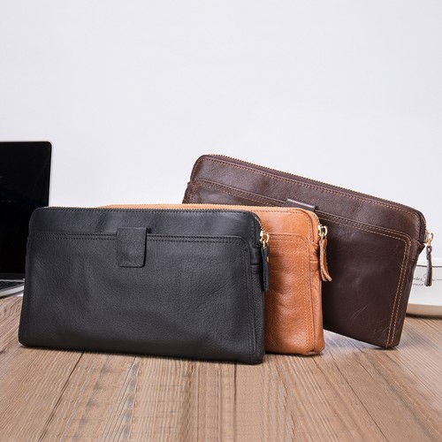 Herren leder business - business, clutch