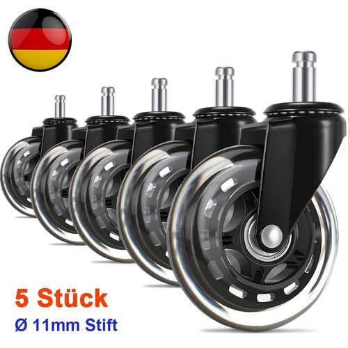 Hartbodenrollen - 5x,