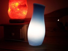 IKEA Mylonit Lampe " BLAU "