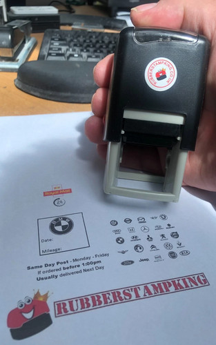 Garage mechaniker stempel auto - stempel,