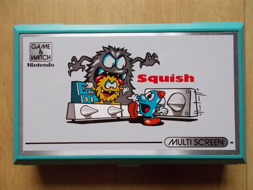 Nintendo game watch squish - game,