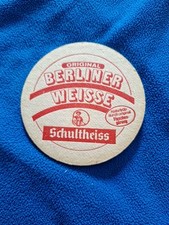 Bierdeckel Berliner Weisse - Schultheiss Berlin