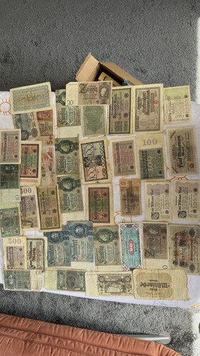 Banknoten sammlung geldscheine - sammlung,