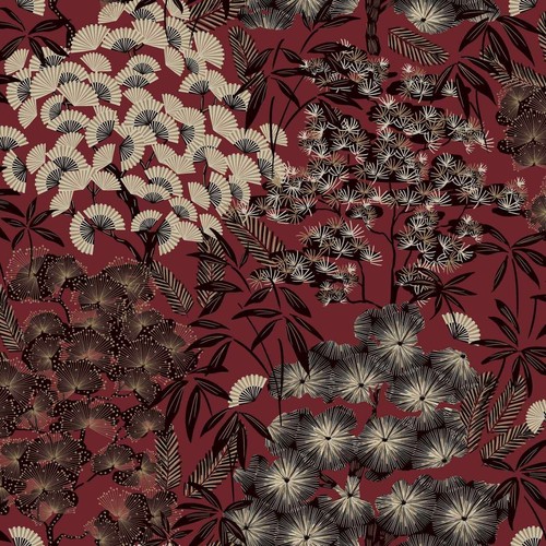 Vliestapete floral - vliestapete,