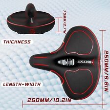 Verdickter breiter Sattel mit großem Sitzfläche und Anti-Vibrations-Funktion DE