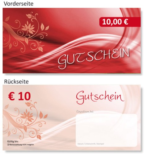 Euro gutscheine - 50, x