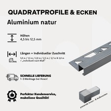 Fliesenprofil Fliesenschiene