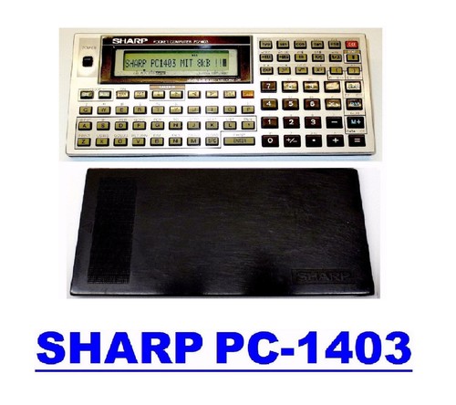 Klassik pocketcomputer sharp - pocketcomputer,