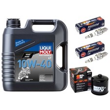 Öl Zündkerzen Ölfilter 4L