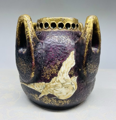 Czech amphora seagull - czech, vase
