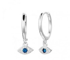 Damen Ohrringe 925 Echt Silber