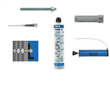 UPAT Verbundmörtel SET Siebhülsen Ankerstangen Auspresspistol Ausbläser Mischer