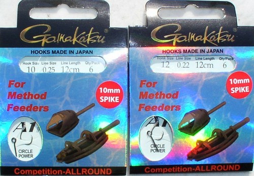 Gamakatsu method feeder rigs - feeder,