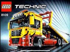 LEGO 8109 Technic Abschlepper mit Bauanleitung, zerlegt. TOP