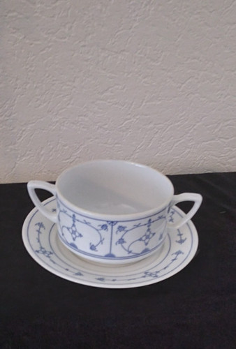 Suppentasse mit unterteller - suppentasse,