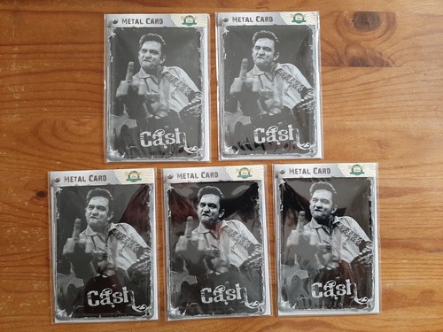 Blechpostkarten johnny cash - blechpostkarten,,