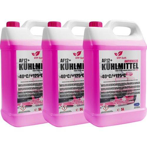 15l kühlerfrostschutz rot - 15l,