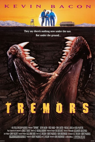 Tremors print filmplakat - tremors,