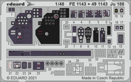 Mw22 eduard fe1143 188 - mw22,