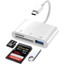 USB C Kartenleser Hub mit