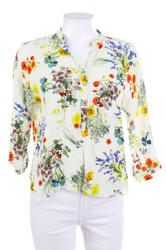 Zara bluse ärmel - zara, blumen