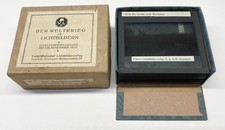 Alte Glasdias sw/w 8,5 x 10 cm