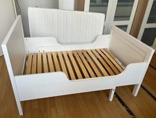 IKEA Sundvik Kinderbett mit Matratze, 80x200 cm, weiß, kaum benutzt