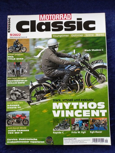 Motorrad classic 2022 black - classic, 9.2022
