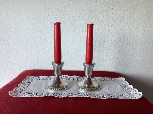 Ein paar flammig leuchter - 1,