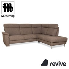 Musterring Stoff Ecksofa Braun Grau Braun Sofa Couch