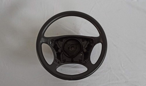 Leder lenkrad schwarz original - lenkrad,