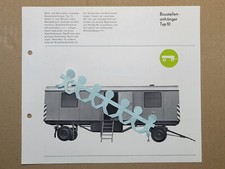 Baustellenanhänger Bauwagen