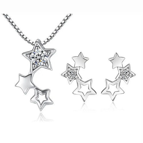 Sternen schmuckset - sternen-schmuckset,