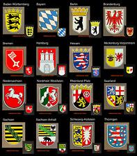 Wappen der Bundesländer Deutschland, Aufkleber