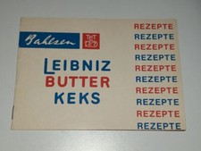 Werbung – Heft - Bahlsen - Leibniz Butter Keks Rezepte