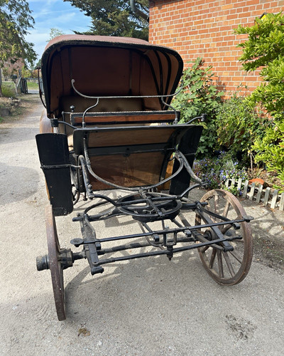 Wagonette pferdekutsche mit - pferdekutsche,