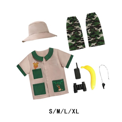 Kinder explorer kostüm set - kinder,