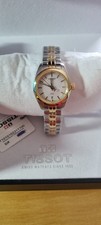 tissot damenuhr PR 100 neu nicht getragen d=24 Silber/Goldfarbenes Armband u.Geh
