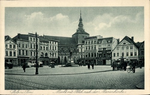 Słupsk stolp pommern - ak,