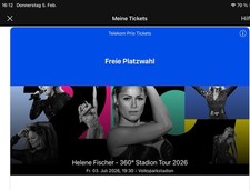 Bis zu 4 St.Helene Fischer