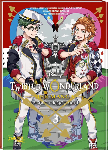 Twisted wonderland der - twisted, manga