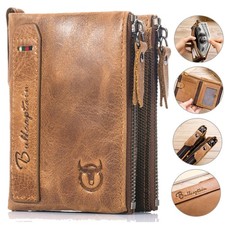 Echt-Leder Geldbörse Herren