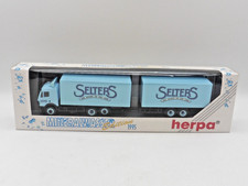 1:87  Herpa   184052    Mercedes Getränke Hängerzug - Selters   /  OVP